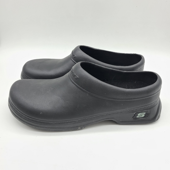 Skechers Work Slip Resistant Clogs Shoes - Picture 5 of 8